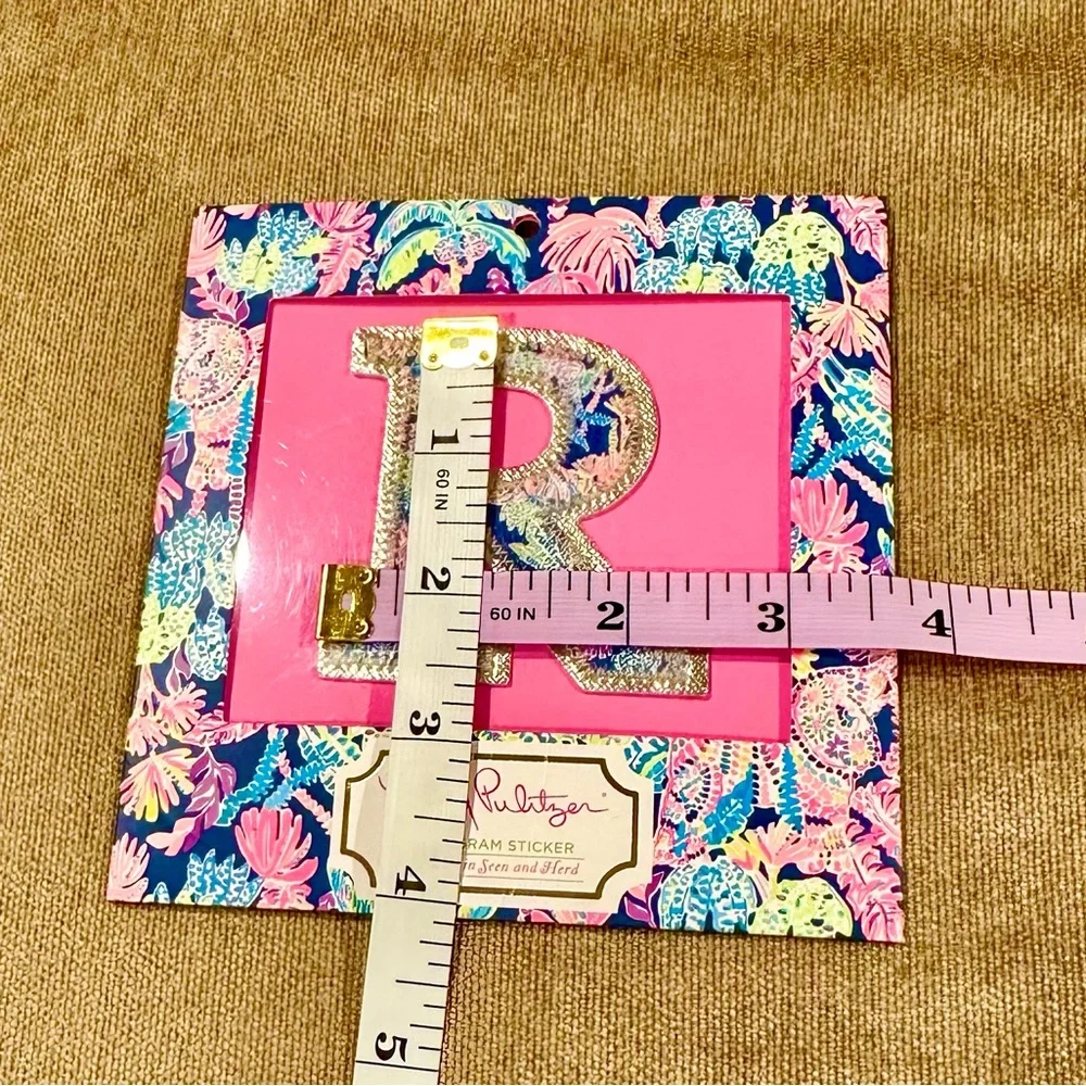 Lilly Pulitzer Monogram Sticker R - Picture 10 of 10